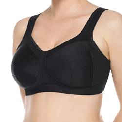 ulla Lingerie féminine Sport-BH Kate Cup D-N ohne Bügel 6028 schwarz 110I von ulla