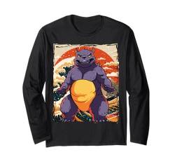 Japanische Kunst und japanischer Drache Langarmshirt von 素晴らしいニッポンアパレル＆アクセサリー - 日本