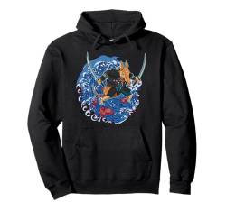 Japanische Ninja-Kunst und japanisches Samurai-Gürteltier Pullover Hoodie von 素晴らしいニッポンアパレル＆アクセサリー - 日本