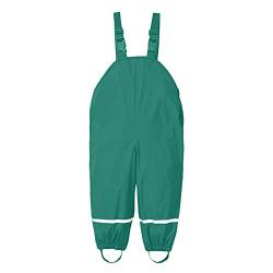 Unisex Regenhose Kinder Atmungsaktiv Wind- und wasserdichte Buddelhose Matschhose für Mädchen Jungen Outdoorhose Regenlatzhose Wasserdicht, Ungefüttert Verstellbaren Matschhose Jungen Regenanzug von unilarinna