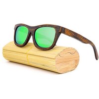 urbandreamz Sonnenbrille Bambus Holz Sonnenbrille Herren Damen polarisiert verspiegelt von urbandreamz