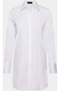 van Laack Modern Fit Bluse weiss, Einfarbig von van Laack