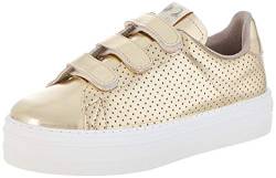 Victoria Unisex Barcelona Metal Perforado Sneaker, Gold Platino 594 36, 39 EU von victoria