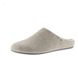 victoria PANTOFFELN NORTE RECYCELTER FILZ BEIGE 41 von victoria