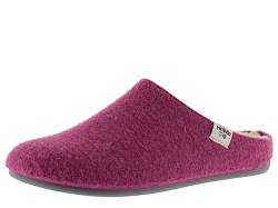 victoria Damen Pantoffeln 1081100-WOMEN PANTOFFELN NORTE RECYCELTER FILZ FUCSIA 38 von victoria