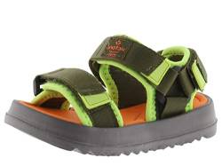 victoria FLIP-FLOPS AGOSTO WATTIERTEM NYLON & KLETTVERSCHLUSS KAKI 28 von victoria