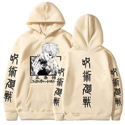 westtrend Jujutsu Kaisen Hoodies Gojo Satoru Pullover Kawaii Gojo Sweatshirts Anime Jujutsu Kaisen Satoru Gojo Pullover Für Männer Frauen von westtrend