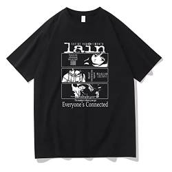 westtrend Serial Experiments Lain T-Shirts Lain T-Shirts Kawaii Lain T-Shirts Anime Lain Iwakura Pullover für Männer und Frauen von westtrend