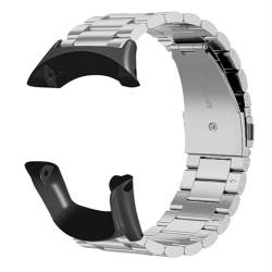 xbiez Damen Herren Schnellverschluss-Metallgürtel Edelstahl-Armband für Active A2212 Smartwatch, atmungsaktiv, austauschbares Armband von xbiez