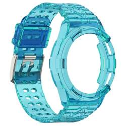 xbiez Smartwatch-Armband, waschbar, Handgelenkband, Reparatur, für Watch 6 Classic, 43 mm, R950/47 mm, R960, Glacier, schweißfestes Armband, 43 mm von xbiez