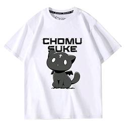 Anime Chomusuke Print T-Shirt An Explosion on This Wonderful World T-Shirt Chomusuke Cosplay Sommermode Paar KonoSuba Kurzarm von xhomeshop