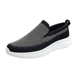 xiongwei Schuhe Gelb Herren Wasserdicht Flache Leichte Bequeme Casual Westen Herren Schuhe (Grey, 43) von xiongwei