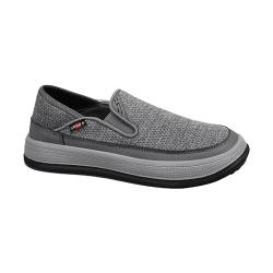 xiongwei Schuhe Herren Blau Sneaker Mode Frühjahr Und Männer Sport Schuhe Flachen Boden Leichte Mesh Atmungsaktive Slip Auf Bequeme Einfarbig Einfache Eigenschaften: & Herren Schuhe (Grey, 41) von xiongwei