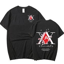 Anime Hunter X Hunter T-Shirts Männer/Frauen HXH Grafik Sommer Casual Harajuku Kurzarm T-Shirts (XL,Color 01) von zhedu