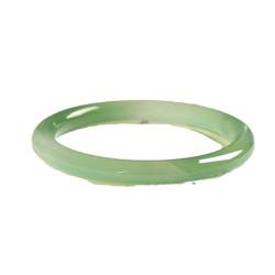 Blaues Jade-Mark-Armband, 6 mm, rund, Achat-Jade-Armband, Fengshui-Armband für Reichtum und Wohlstand für Frauen und Männer,Grün,54mm von zhuBAOHE