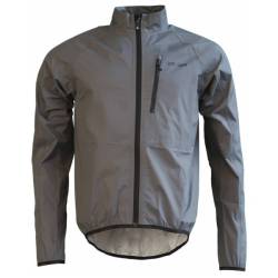 Zimtstern - Boltz Packable Rain Jacket - Regenjacke Gr M grau von zimtstern