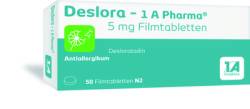 DESLORA-1A Pharma 5 mg Filmtabletten 50 St von 1 A Pharma GmbH