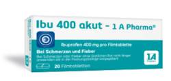 IBU 400 akut-1A Pharma Filmtabletten 20 St von 1 A Pharma GmbH