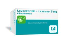 LEVOCETIRIZIN-1A Pharma 5 mg Filmtabletten 100 St von 1 A Pharma GmbH
