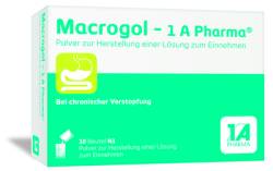 MACROGOL-1A Pharma Plv.z.Her.e.Lsg.z.Einnehmen 10 St von 1 A Pharma GmbH