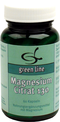 MAGNESIUMCITRAT 130 mg Magnesium Kapseln 59.4 g von 11 A Nutritheke GmbH