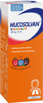 MUCOSOLVAN Kindersaft 30 mg/5 ml 100 ml von A. Nattermann & Cie GmbH