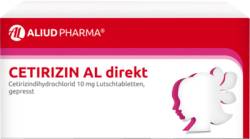 Cetirizin AL direkt bei Heuschnupfen 7 St von ALIUD Pharma GmbH