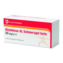 Diclofenac AL Schmerzgel forte 20 mg / g bei akutem Bewegungsschmerz nach stumpfem Trauma 150 g von ALIUD Pharma GmbH