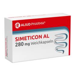 Simeticon AL 280 mg Weichkapseln bei Bl�hungen 32 St von ALIUD Pharma GmbH