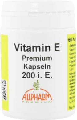 VITAMIN E ALLPHARM Premium 200 I.E. Kapseln 28.8 g von ALLPHARM Vertriebs GmbH