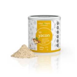 "YACON 100% Bio pur natürliche Süße Pulver 240 Gramm" von "AMAZONAS Naturprodukte Handels GmbH"