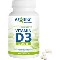 APOrtha® Vitamin D3 Kapseln - 5.000 IE von APOrtha