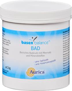 BASENBALANCE Badesalz 1 kg von AURICA Naturheilm.u.Naturwaren GmbH