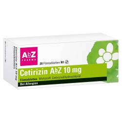 "Cetirizin AbZ 10mg Filmtabletten 20 Stück" von "AbZ-Pharma GmbH"