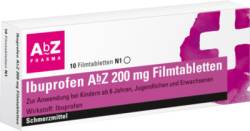 IBUPROFEN AbZ 200 mg Filmtabletten 10 St von AbZ Pharma GmbH