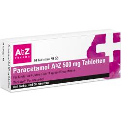 Paracetamol AbZ 500mg von AbZ-Pharma GmbH