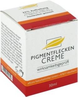 PIGMENTFLECKEN Creme von Allcura Naturheilmittel GmbH