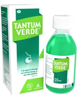 TANTUM VERDE 1,5 mg/ml L�sung z.Anw.i.d.Mundh�hle 240 ml von Angelini Pharma Deutschland GmbH