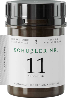 SCH�SSLER NR.11 Silicea D 6 Tabletten 400 St von Apofaktur e.K.