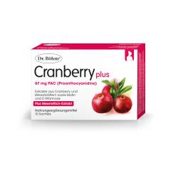 Dr. Böhm Cranberry plus von Apomedica Pharmazeutische Produkte GmbH