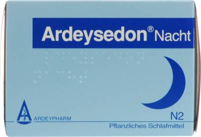 ARDEYSEDON Nacht �berzogene Tabletten 100 St von Ardeypharm GmbH