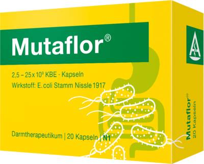 MUTAFLOR magensaftresistente Hartkapseln 20 St von Ardeypharm GmbH