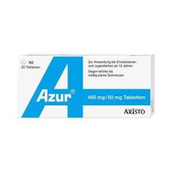 AZUR Tabletten 20 St von Aristo Pharma GmbH