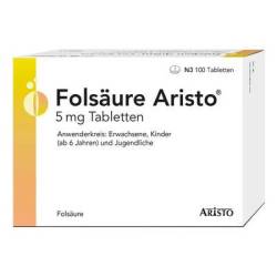 FOLS�URE ARISTO 5 mg Tabletten 100 St von Aristo Pharma GmbH
