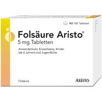 FolsÃ¤ure Aristo 5 Mg Tabletten von Aristo