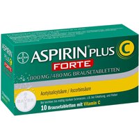 Aspirin Plus C Forte 800mg/480mg Brausetabletten von Aspirin
