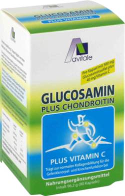 GLUCOSAMIN 500 mg+Chondroitin 400 mg Kapseln 92,2 g von Avitale GmbH