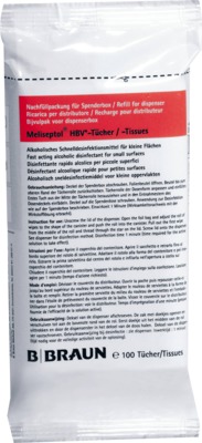 MELISEPTOL HBV Tücher Nachfüllpackung von B. Braun Melsungen AG