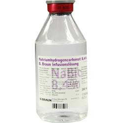 NATRIUMHYDROGENCARBONAT B.Braun 8,4% Glas 250 ml Infusionslösung von B. Braun Melsungen AG