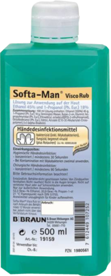 SOFTA MAN ViscoRub Händedesinfektionsmittel 500 ml von B. Braun Melsungen AG